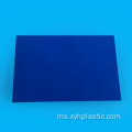 Lembaran PVC Biru Satu sisi untuk Gam